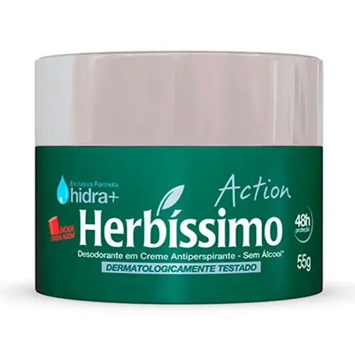 DESODORANTE CREME HERBISSIMO MENTOL 55G