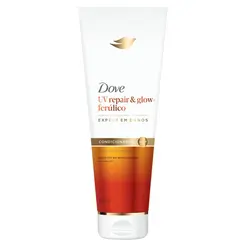 CONDICIONADOR DOVE UV REPAIR E GLOW + FERULICO 250ML