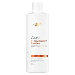 SHAMPOO DOVE REPAIR E GLOW + FERULICO 370ML