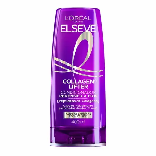 CONDICIONADOR ELSEVE COLAGENO LIFTER - REDENSIFICA FIOS 400ML