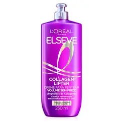 CREME PARA PENTEAR ELSEVE COLAGENO LIFTER - VOLUME SEM FRIZZ 250ML