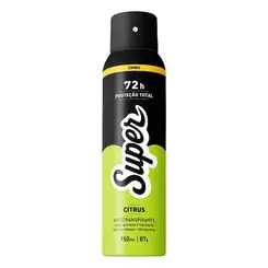 DESODORANTE AEROSOL CIMED SUPER CITRUS 150ML