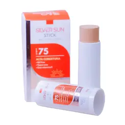 PROTETOR SOLAR FACIAL SILVER SUN STICK FPS75 COR 1.0 14G