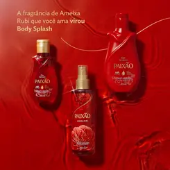 BODY SPLASH PAIXAO TENTATORA - AMEIXA RUBI 200ML
