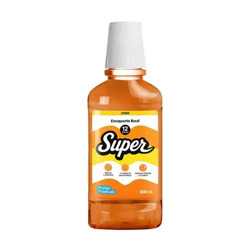 ENXUANTE BUCAL CIMED SUPER FRUTAS TROPICAIS 500ML