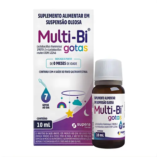 SUPLEMENTO MULTI-BI GOTAS 10ML - PROBIOTICO A PARTIR DE 0 MESES