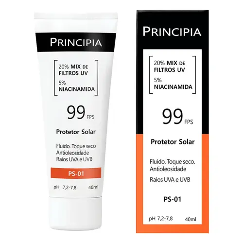 PROTETOR SOLAR FACIAL PRINCIPIA FPS99 PS-01 40ML