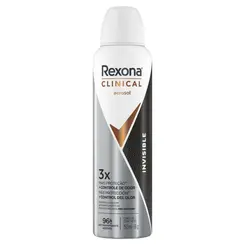DESODORANTE AEROSOL REXONA CLINICAL INVISIBLE 150ML