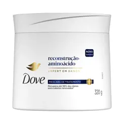 MASCARA DE TRATAMENTO DOVE RECONSTRUCÃO + AMINOÁCIDOS 2 EM 1 320G