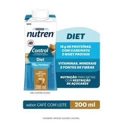 NUTREN CONTROL DIET CAFE COM LEITE ZERO 200ML