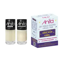 KIT DE ESMALTE UNHAS FORTES ANITA AGORA VAI