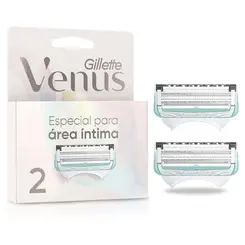 CARGA GILLETTE VENUS PARA ÁREA INTIMA COM 2 REFIS