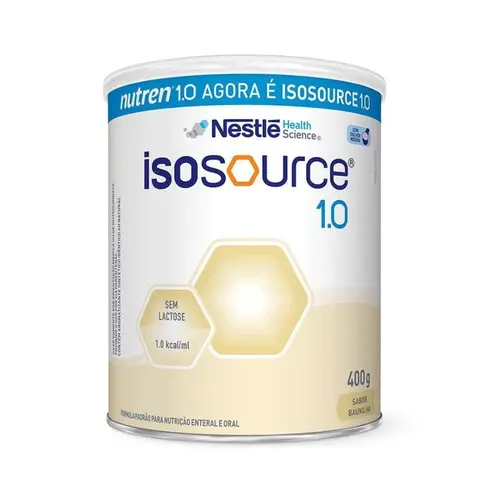 ISOSOURCE 1.0 NESTLE SABOR BAUNILHA 400G