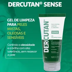 GEL DE LIMPEZA DERCUTAN SENSE 150G