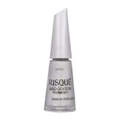 ESMALTE RISQUE BRIDGERTON DAMA DE PRATA 8ML