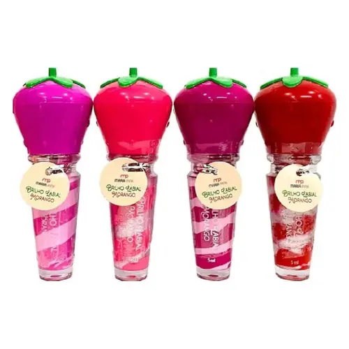 BRILHO LABIAL MARIA PINK  FRUTINHAS 6ML