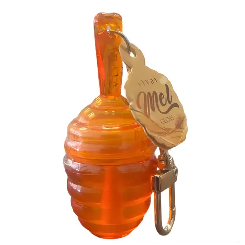 GLOSS MEL DE ABELHA GOLD COM CHAVEIRO