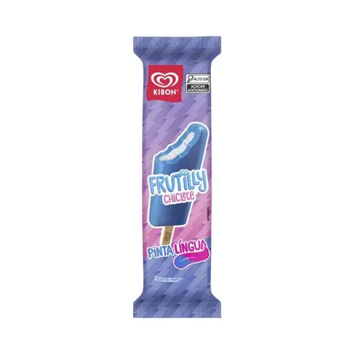 PICOLE FRUTILLY CHICLETE  KIDS 40G