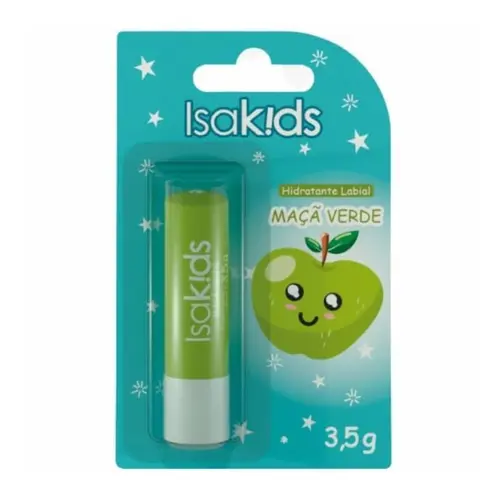 HIDRATANTE LABIAL ISAKIDS  MAÇA VERDE 3,5G