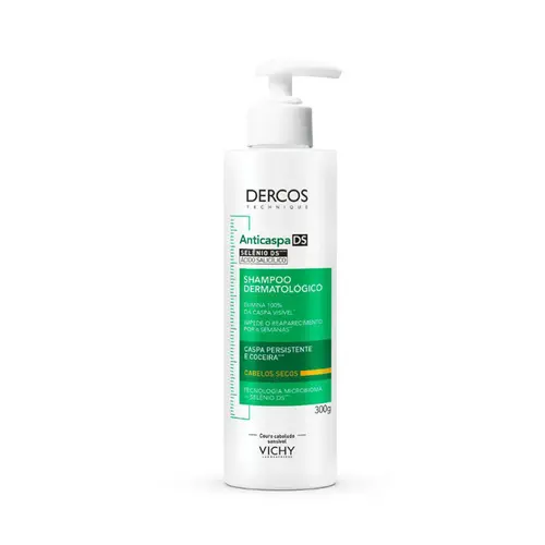 SHAMPOO DERCOS ANTICASPA DS CABELOS SECOS 300G