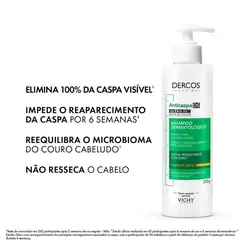 SHAMPOO DERCOS ANTICASPA DS CABELOS SECOS 300G