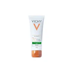 PROTETOR SOLAR FACIAL VICHY CAPITAL SOLEIL FPS 70 SEM COR 40G