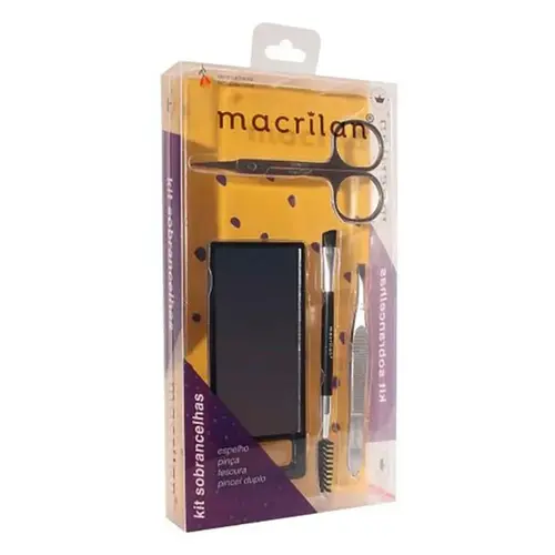 KIT SOBRANCELHAS PERFEITAS MACRILAN