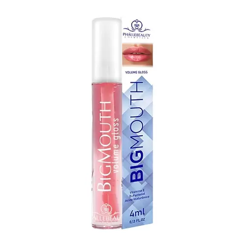 GLOSS COM VOLUME PHALLEBEAUTY BIG MOUTH ROSE 4ML