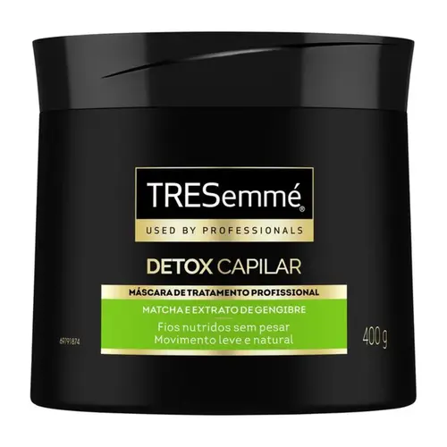 MASCARA DE TRATAMENTO TRESEMME DETOX CAPILAR 400G