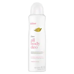 DESODORANTE CORPORAL AEROSOL DOVE ALL BODY RASPBERRY E ROSE 150ML