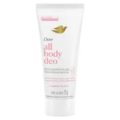 DESODORANTE CORPORAL EM CREME DOVE RASPBERRY + ROSE 75G