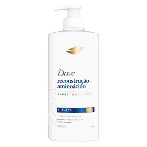 SHAMPOO DOVE RECONSTRUÇÃO + AMINOÁCIDO 600ML