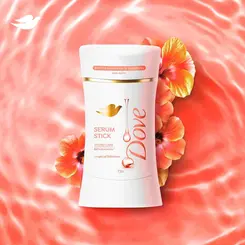 DESODORANTE DOVE STICK INVISIVEL TROPICAL HIBISCUS 45G