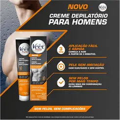 CREME DEPILATÓRIO VEET MEN 200ML