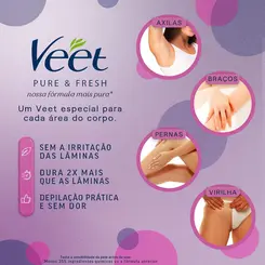 CREME DEPILATÓRIO DEPIL VEET PELE NORMAL 200ML