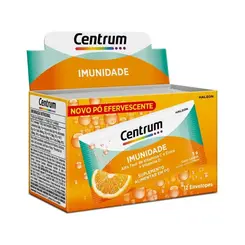 SUPLEMENTO ALIMENTAR CENTRUM IMUNIDADE EM PÓ COM 12 SACHES