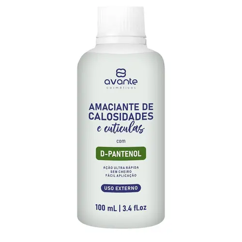 AMACIANTE DE CALOS E CUTICULAS AVANTE 100ML