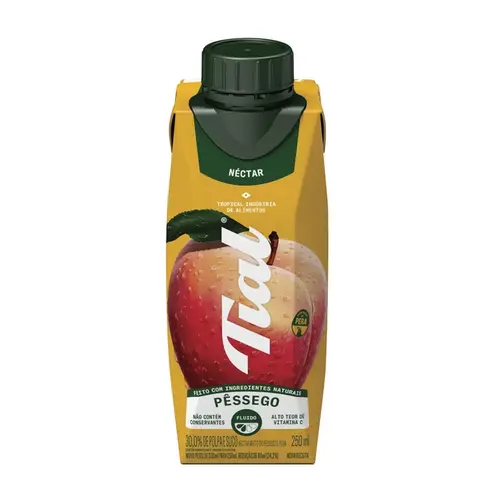 SUCO TIAL NECTAR MISTO - PÊSSEGO E PERA 250ML