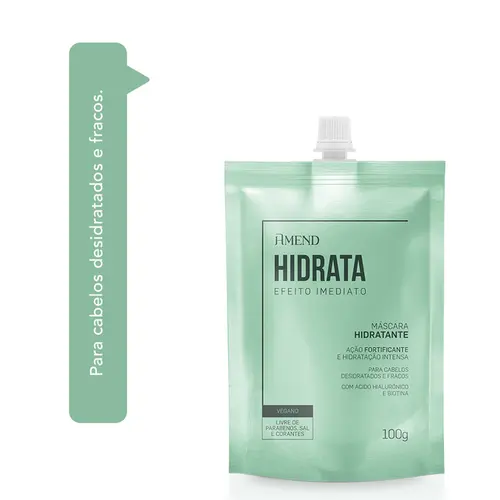 MASCARA HIDRATANTE AMEND HIDRATA EFEITO IMEDIATO 100G