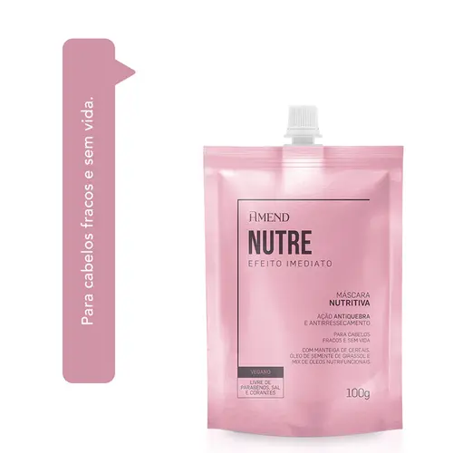 MASCARA NUTRITIVA AMEND NUTRE EFEITO IMEDIATO 100G