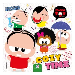LIVRO DE COLORIR TURMA DA MONICA COZY TIME
