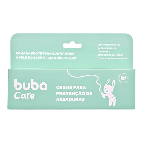 CREME PARA PREVENÇÃO DE ASSADURAS BUBA CARE 50G