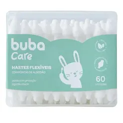HASTES FLEXIVEIS BUBA CARE 60 UNIDADES
