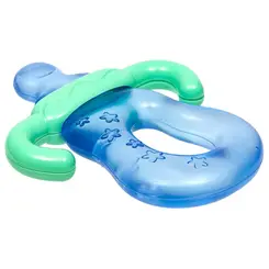 MORDEDOR COM AGUA BUBA - MAMADEIRA AZUL MASSAGEADOR DE GENGIVA