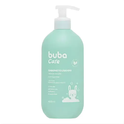 SABONETE LIQUIDO BUBA CARE CABEÇA AOS PÉS 400ML
