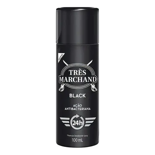 DESODORANTE SPRAY TRES MARCHAND BLACK 100ML