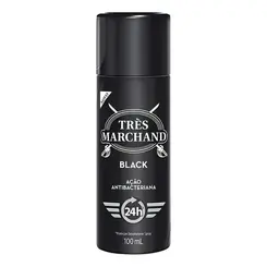DESODORANTE SPRAY TRES MARCHAND BLACK 100ML