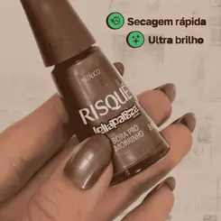 ESMALTE RISQUE LOLLAPALOOZA - BORA PRO MORRINHO 8ML