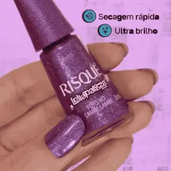 ESMALTE RISQUE LOLLAPALOOZA - FOTO NO LAMBE LAMBE 8ML