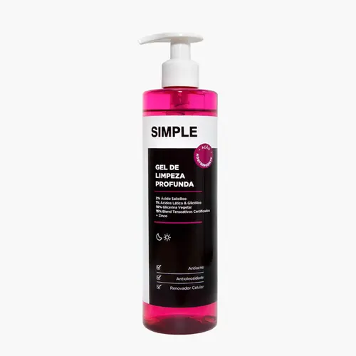 GEL DE LIMPEZA PROFUNDA SIMPLE 350G